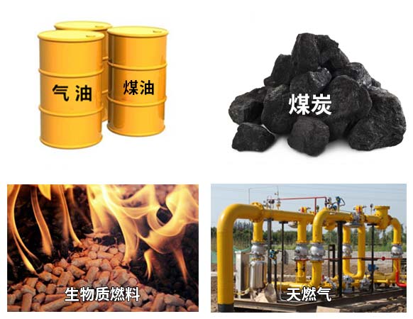 常見的熱源可以分為固體燃料、液體燃料、氣體燃料等