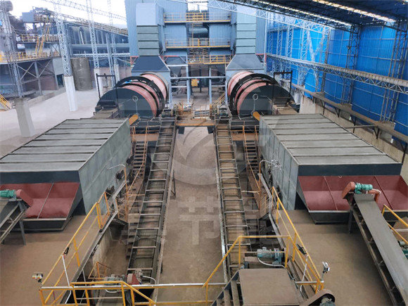 金屬污泥烘干機運行現場 金屬污泥烘干機運行現場
